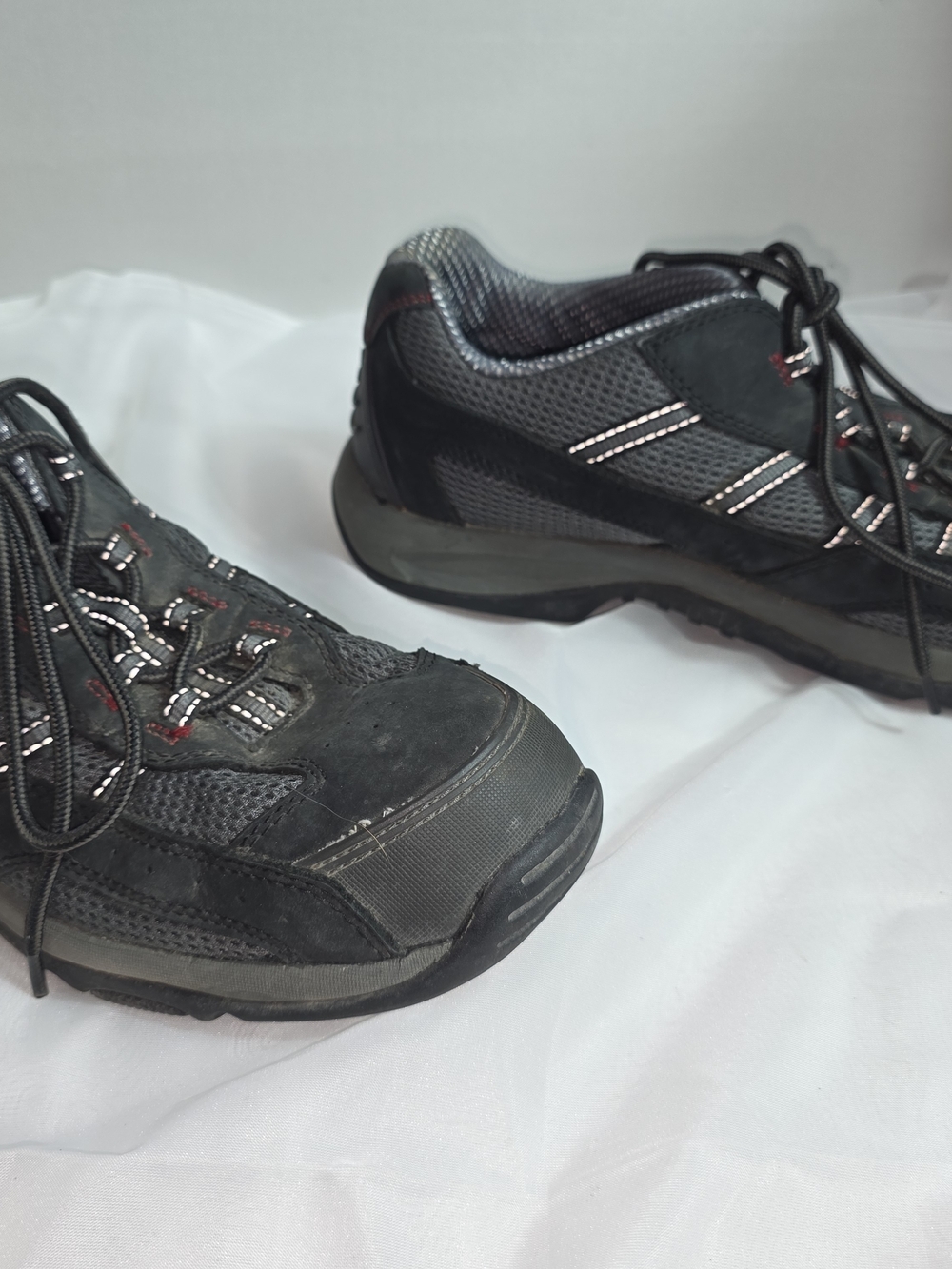 Irish Setter Men's KVD 4811 Steel Toe Work Shoes Black/Gray Size 12 EE Wide